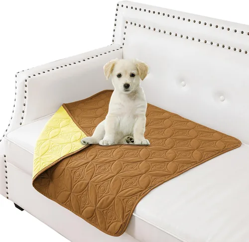 Vista 35 de Manta impermeable para perro, 30 x 30 pulgadas, fundas de sofá para mascotas pequeñas para sofá, silla, cama, protector de muebles de perros