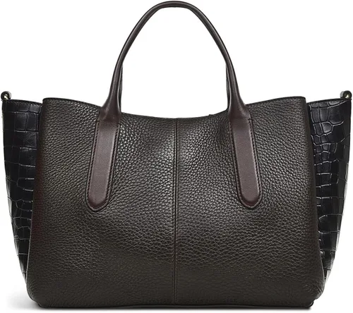 Vista 2 de RADLEY London Hillgate Place - Croc sintético - Bolsa de agarre mediano, Roble oscuro