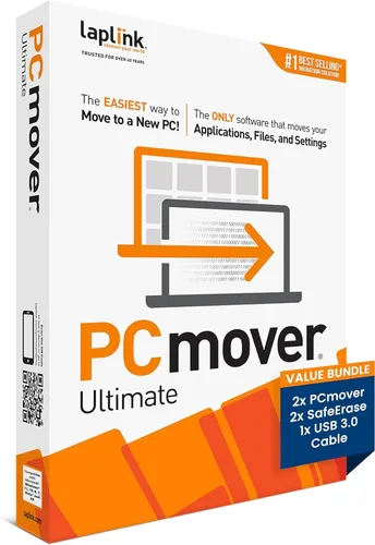 Vista 9 de Laplink PCmover Ultimate 11 - Migration of your Applications, Files and Settings from an Old PC to a New PC - Data Transfer Software - With Optional