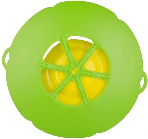 Vista 3 de Tapón de silicona para olla, herramienta de cocina multifunción, protección de hervor, 1 ud