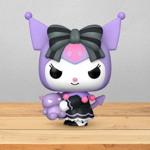 Vista 5 de POP Figura de vinilo Sanrio Funko Kuromi with Baku