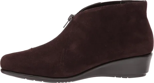 Vista 8 de Aerosoles Botines para mujer, punta puntiaguda con plantilla de espuma viscoelástica, marrón