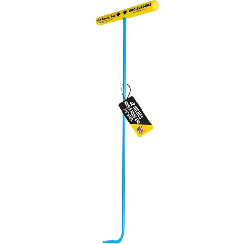 Vista 11 de Handy Hook - Estándar - Extremo de gancho individual (1 paquete - 30 pulgadas gancho práctico - extremo de gancho individual) Solid Steel