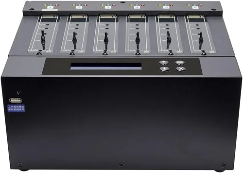 Vista 13 de Systor Duplicador M.2 SATA y M.2 NVMe de 1 a 1 - 9 GB/Min - SYSNVME-SF201