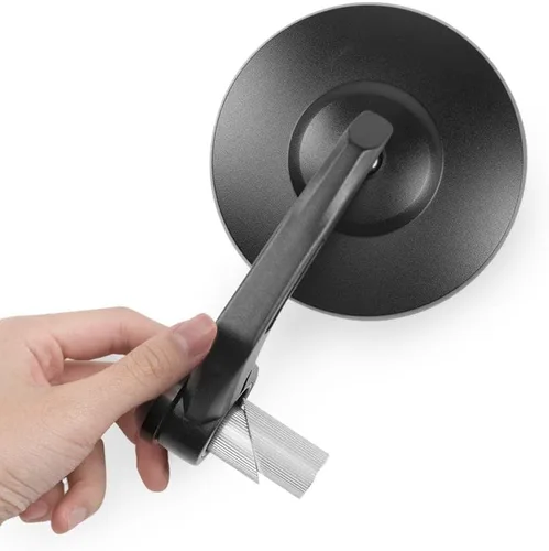 Vista 22 de KiWAV Espejos de extremo de barra de motocicleta Bob negro compatible con manillar roscado M6