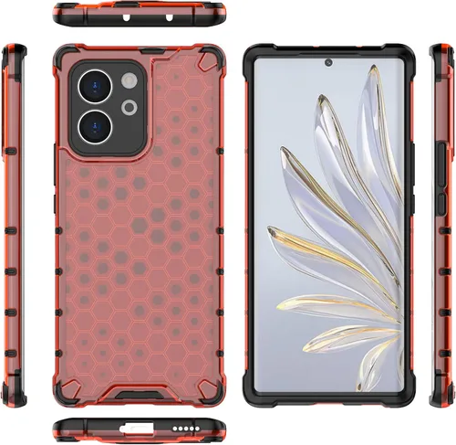 Vista 317 de Funda para Honor Magic3 5G, funda para Honor Magic3 5G Case 2 en 1 Funda para teléfono Negro