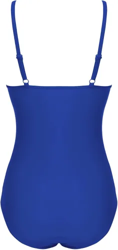 Vista 5 de Ekouaer Traje de baño de una pieza para mujer, con control de abdomen, estilo vintage, retro, push up