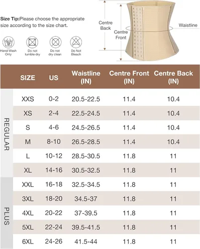 Vista 6 de Entrenador de cintura para mujer, corsé de látex para cintura