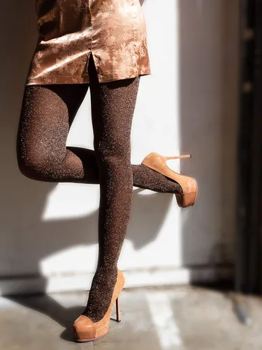 Vista 5 de Leg Avenue Womens Lurex Shimmer Tights