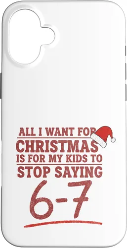 Vista 23 de 6 7 Funny Christmas Parents Meme Case for iPhone 16
