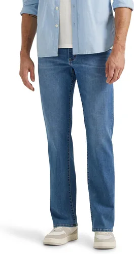 Vista 16 de Lee Jeans Extreme Motion - Pantalones rectos regulares para hombre Espacio Iris