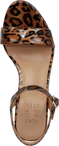 Vista 5 de Naturalizer Sandalias de tacón Bristol para mujer Patente de guepardo con estampado animal