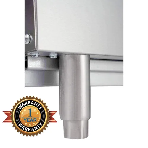 Vista 5 de CookRite ATHP-36-6 - Placa caliente comercial para encimera de seis quemadores de propano líquido de 36 pulgadas - 150,000 BTU