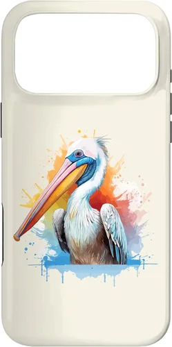 Vista 22 de iPhone 12/12 Pro Pelican Retrato de acuarela - Estuche para amantes de la naturaleza