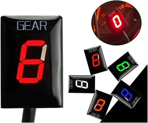 Vista 2 de Indicador de engranajes de motocicleta para FZ8 FZ16 FZ-S FZ400 FZ 8 FZ 16 FZS FZ 400 Accesorios de motocicleta Indicador de engranajes Medidor