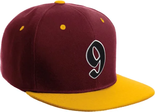 Vista 288 de Daxton Gorra clásica con visera de billete plano con letras del alfabeto inglés antiguo de la A a la Z