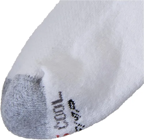 Vista 2 de Hanes - Calcetines para hombre color blanco X-Temp Comfort Cool Vent Crew