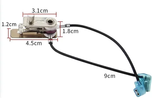 Vista 2 de Sensor de presión genérico o interruptor de presión KSD105 250V 15A para ollas a presión eléctricas