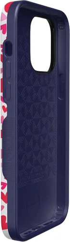 Vista 7 de Funda Casely para iPhone 14 Pro XOXO Corazones de Caramelo Compatible con MagSafe Diseño Protector Audaz