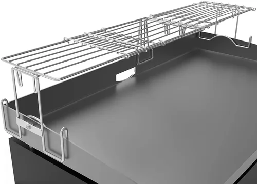 Vista 6 de Tapa con bisagras y rejilla universal de calentamiento para plancha Blackstone de 36 pulgadas