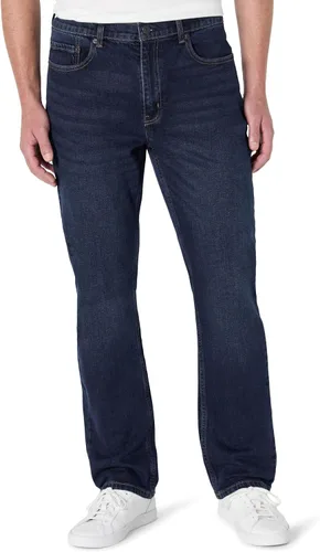 Vista 10 de Amazon Essentials - Pantalones vaqueros de elástico bajo de corte recto para hombre