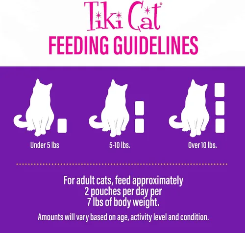 Vista 9 de Tiki Cat Luau Velvet Mousse, pollo y huevo en caldo, nutrición completa para una dieta equilibrada, comida húmeda para gatos para todas las etapas