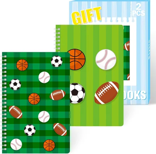 Vista 29 de B1ykin Cuadernos en espiral A5, 2 unidades, 50 hojas, 100 páginas, encuadernados con alambre, regalo de agradecimiento al profesor, cuaderno