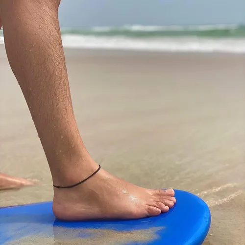 Vista 28 de Tobillera de cordón para hombres, mujeres, adolescentes y adultos, unisex, pulsera de tobillo para surfistas, playa, tobilleras, impermeables