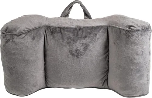 Vista 2 de Almohada de lectura para reposo en cama, cojín de apoyo para embarazo para silla de escritorio de oficina, almohada para reflujo ácido, dormir