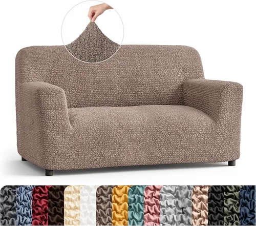 Vista 65 de PAULATO BY GA.I.CO. Funda para Silla - Funda para Sillón - Funda para Sillón - Funda de Tela Suave - Protector de Muebles Elegante de Ajuste Ceniza