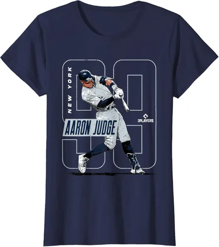 Vista 3 de Aaron Judge Nueva York Y Jugadores de béisbol de la MLB Camiseta MLBJUD3004