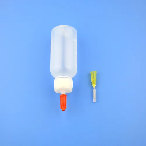 Vista 7 de SHAOTONG 10 piezas de botella de presión con agujas dispensadoras de 20G y tapa (botella dispensadora de 30 ml)