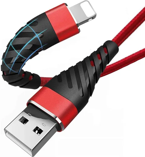 Vista 12 de Cable de carga para iPhone de 3 pies para [certificado MFi de Apple], (paquete de 2) cable Lightning CyvenSmart de 3 pies, cable de carga rápida