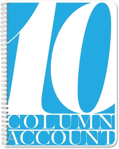 Vista 26 de BookFactory Libro de contabilidad de 2 columnas/libro de cuentas/libro de contabilidad/cuaderno (libro columnar de dos columnas) – tapa dura