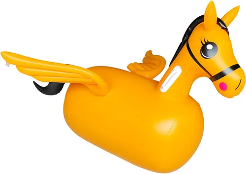 Vista 9 de Juguete de caballo inflable para niños, juguete de animales de salto para niños, juguete de salto de caballo favorito de los niños. Perfecto