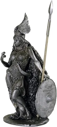 Vista 19 de Jarl escandinavo vikingo, norte, escultura de metal de los siglos 9-10. Colección 2.126 in (escala 1/32) figurita miniatura. soldados de juguete