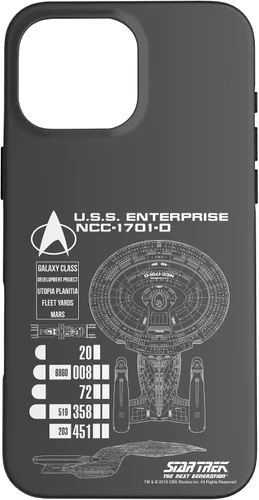 Vista 19 de Star Trek: The Next Generation U.S.S. Enterprise NCC-1701-0 Case for iPhone 17