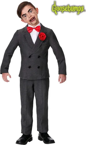 Vista 2 de Slappy - Disfraz de piel de ganso para niños, Gris
