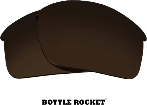 Vista 2 de Seek Optics Lentes de sol de repuesto para Oakley Bottle Rocket - Reemplaza una lente rayada o rota en marcos existentes