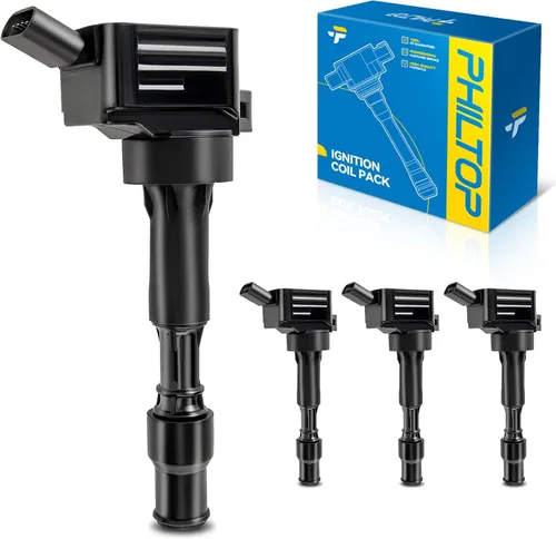 Vista 46 de PHILTOP Paquete de Bobina de Encendido para Tundra Sequoia 4Runner GX470 LS430 SC430 Land Cruiser LX470 GS430, Paquete de Bobina de Encendido UF230