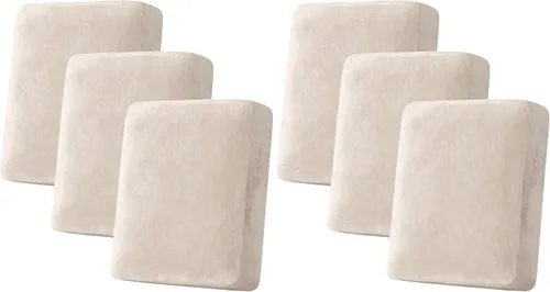 Vista 43 de H.VERSAILTEX Funda de cojín elástica de terciopelo para sofá, funda de cojín de felpa para cojines de silla, protector de muebles, cojín de asiento