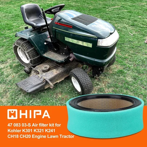 Vista 7 de Hipa 47 083 03-S Filtro de aire para motores Kohler CH730-CH740 K301 K241 K321 K341 CH20 CH18-CH25 CV724-CV740 CV17-CV23 47 883 03-S1