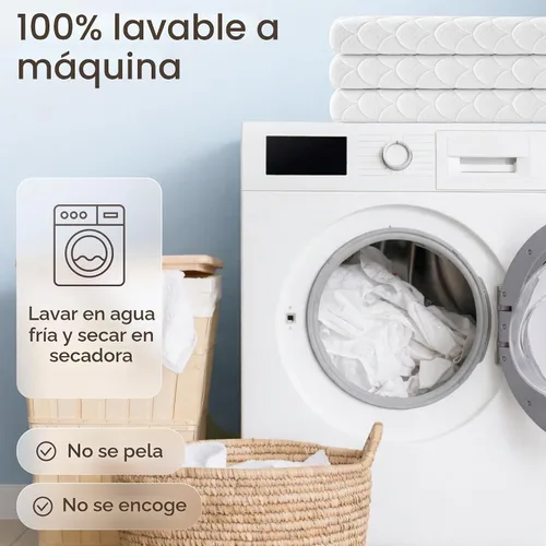 Vista 5 de Protector de colchón impermeable ultrasuave tamaño individual, bolsillo profundo de 6 a 21 pulgadas con protección de borde a prueba de fugas