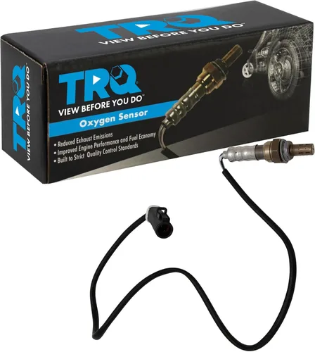 Vista 111 de TRQ Sensor de Oxígeno O2 de 4 Hilos de Banda Estrecha Compatible con VW Atlas 2.0L 2018-21, VW GTI 2.0L 2016-18, Audi A3 Quattro 2.0L 2015-18, VW