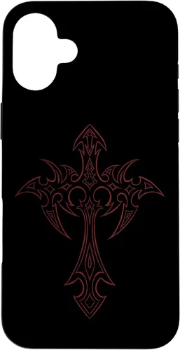 Vista 23 de Y2k Mall Goth Grunge Aesthetic Gothic Cross Case for iPhone 17