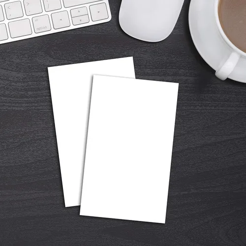Vista 9 de Home Advantage Tarjetas de índice en blanco de 3 x 5: nuestro paquete de 50 tarjetas de notas en blanco utiliza cartulina resistente para que sean a