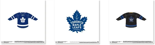 Vista 6 de Trends International Gallery Pops NHL Toronto Maple Leafs - Paquete de arte de pared de Jersey (paquete de 3) arte de pared Gallery Pops, versión