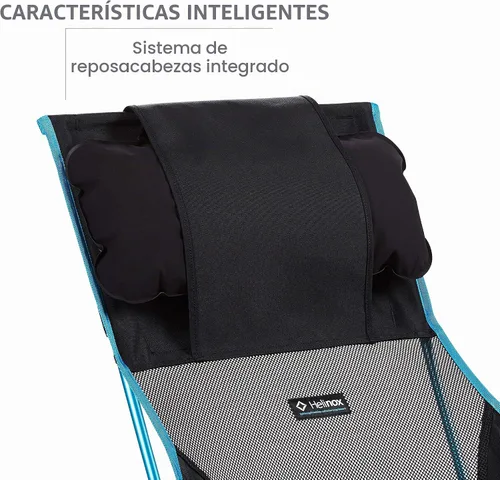Vista 7 de Helinox Silla de campamento plegable con respaldo alto Savanna