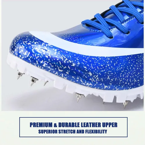 Vista 2 de HESBITEUL Zapatos deportivos para hombre para atletismo, tenis deportivos para entrenamiento profesional, para correr y correr