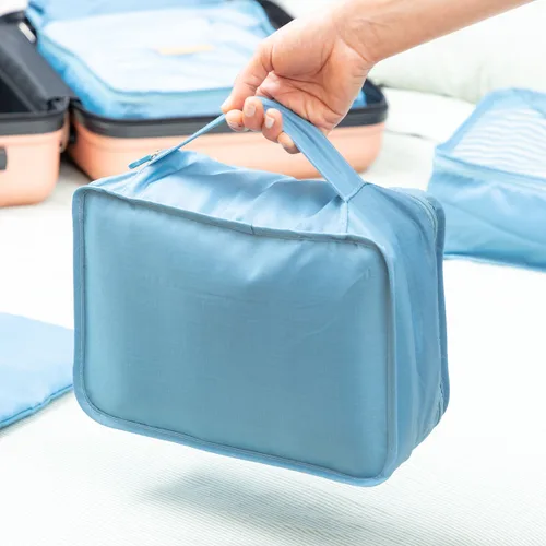 Vista 5 de Set de Bolsas Organizadoras para Maletas Luggan InnovaGoods 6 Piezas